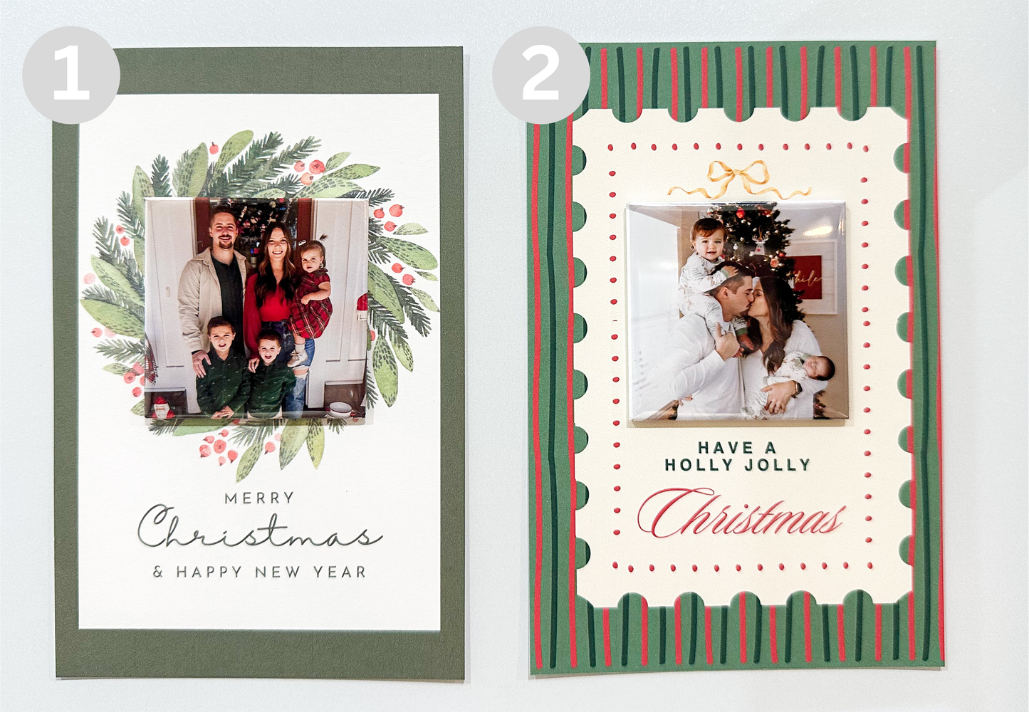 Custom Christmas Card & Magnet