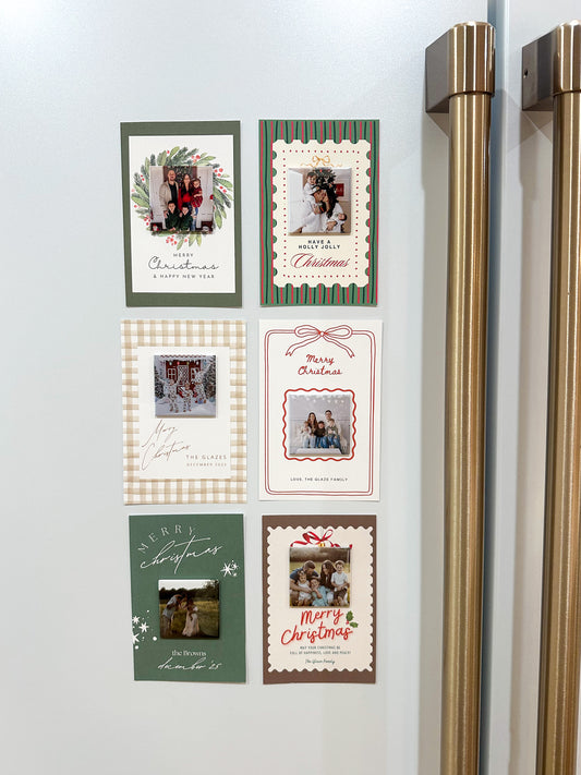 Custom Christmas Card & Magnet
