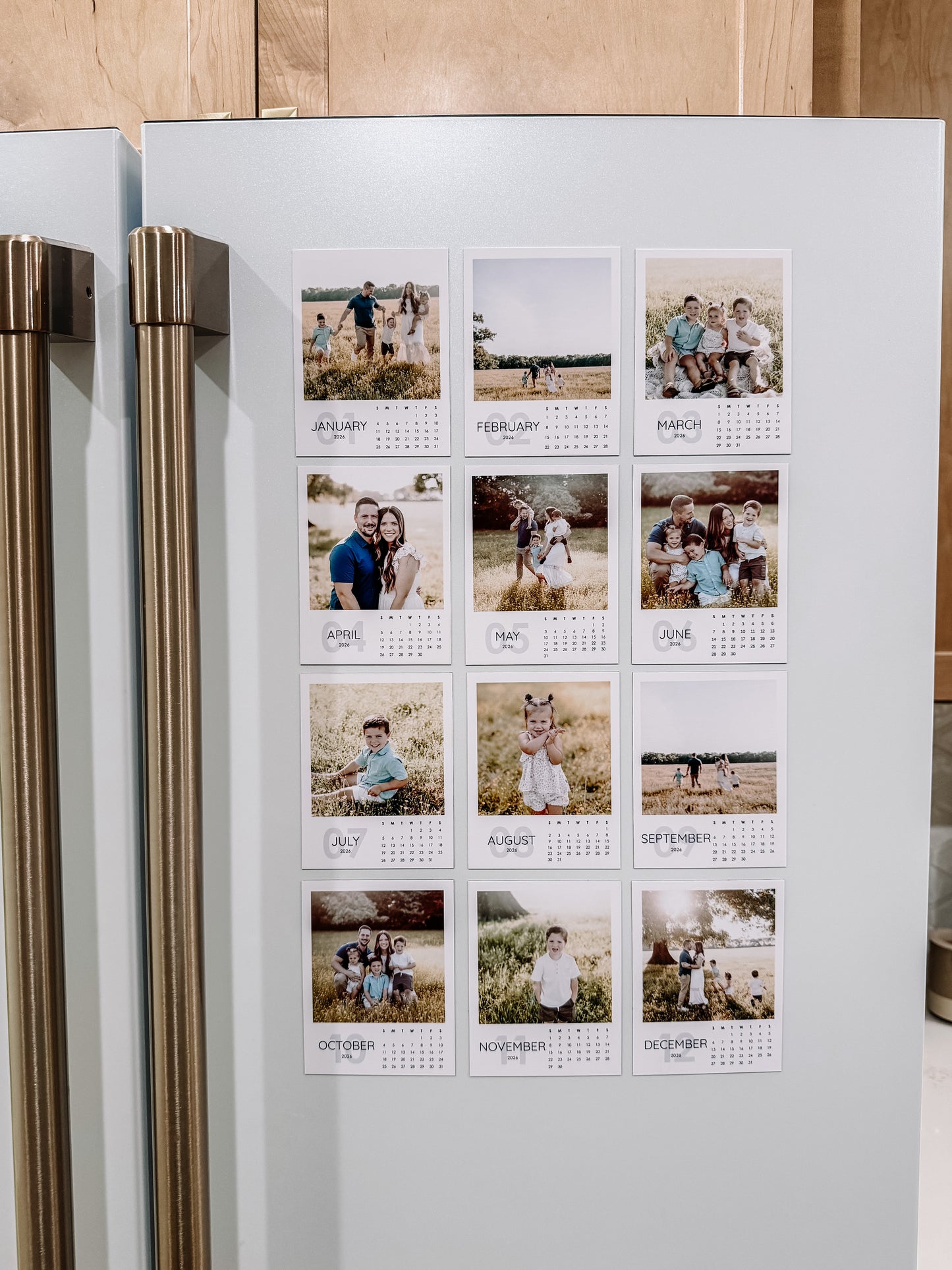 Personalized  Magnetic Calendar