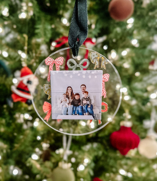 Single Custom Magnet Christmas Ornament